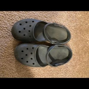 Black Size 9 women’s Crocs